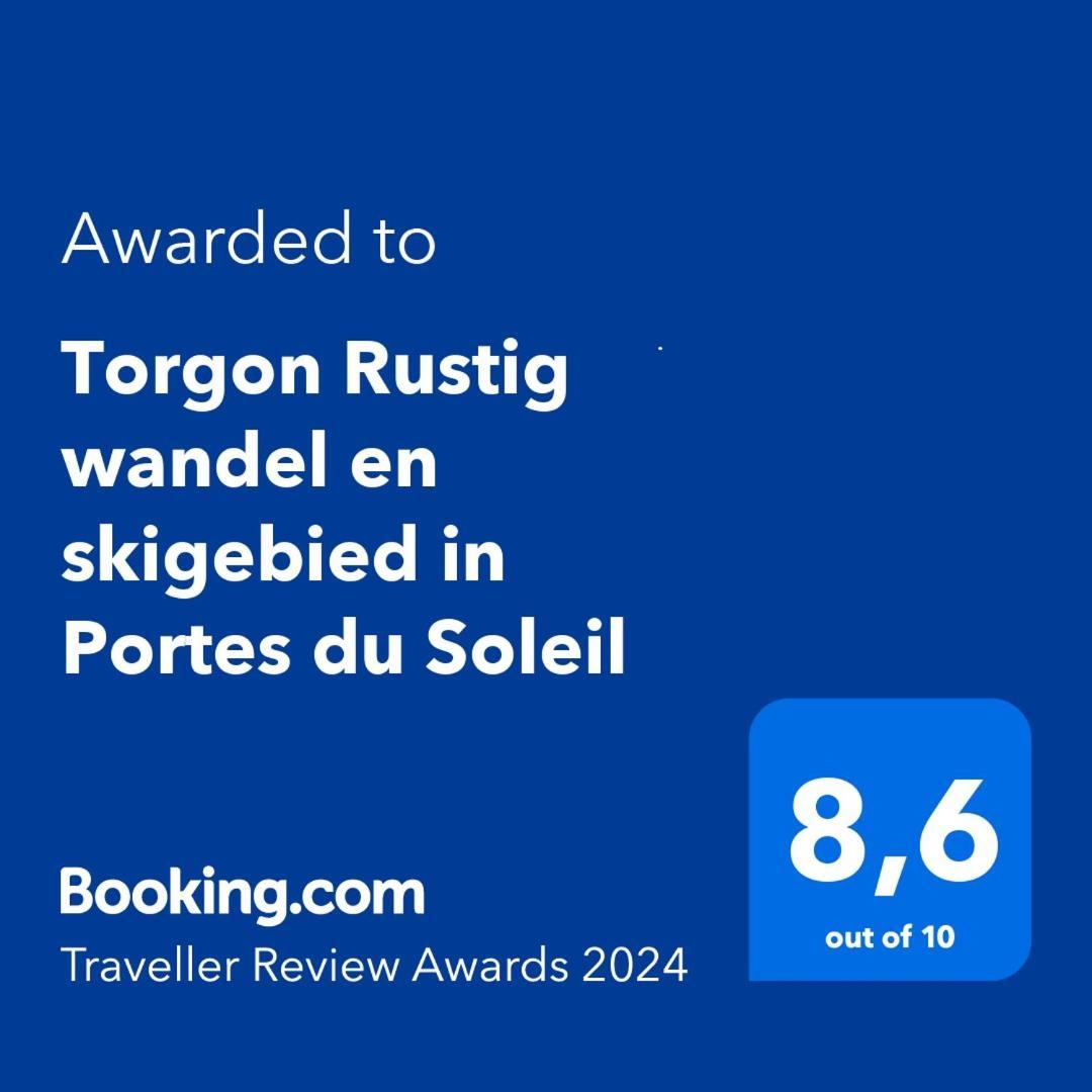 Heerlijke Wandel Of Ski Vakantie In Torgon Portes Du Soleil Luaran gambar